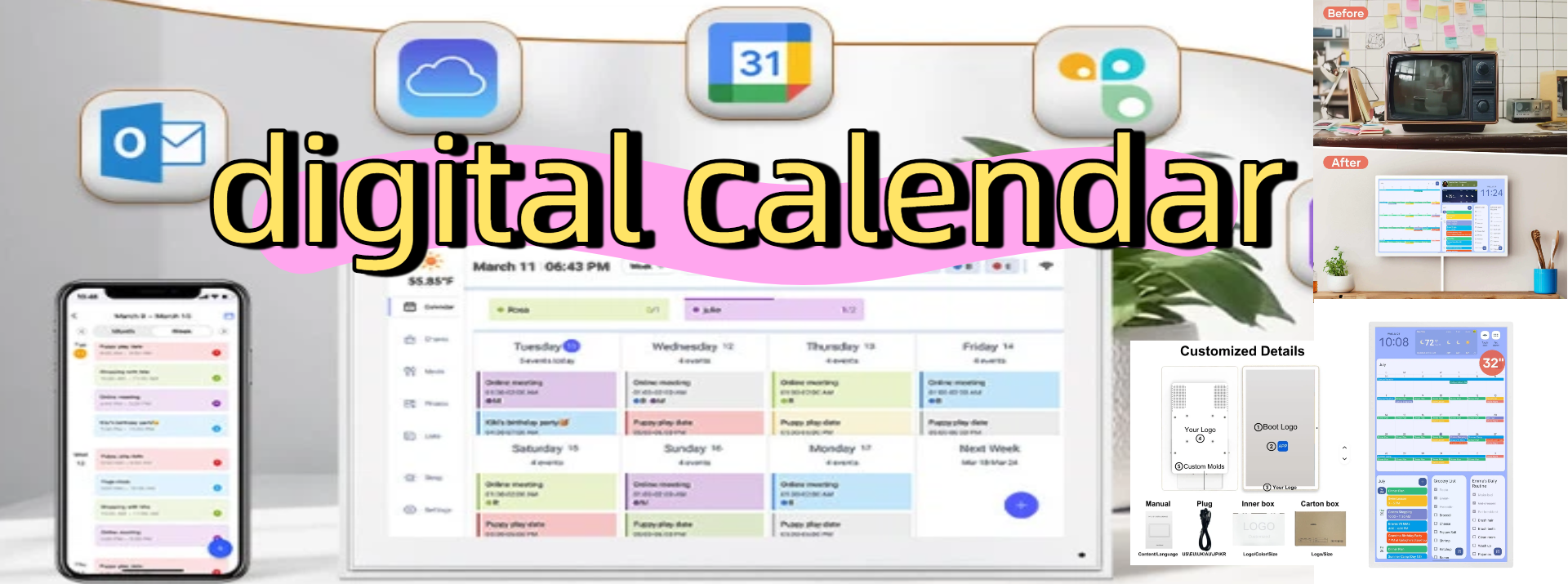 Kwaliteit Digitale kalender fabriek