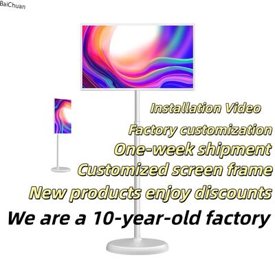 品質 32インチ QLED スマートテレビ Android 13 Googleアシスタント内蔵 家庭用・業務用ディスプレイ 工場