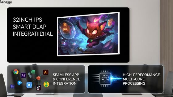 Qualidade Android 13 QLED Smart Television 23,8 polegadas para agendamento de sala de conferências fábrica