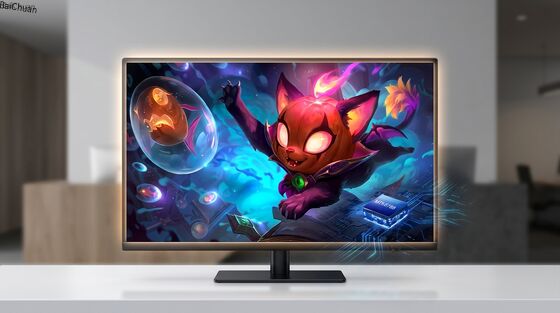 Kualitas Televisi Cerdas QLED 21,5 Inci Android 13 untuk Layar Penerimaan Kantor pabrik